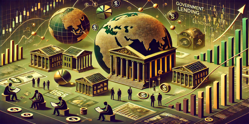 Government lending shapes