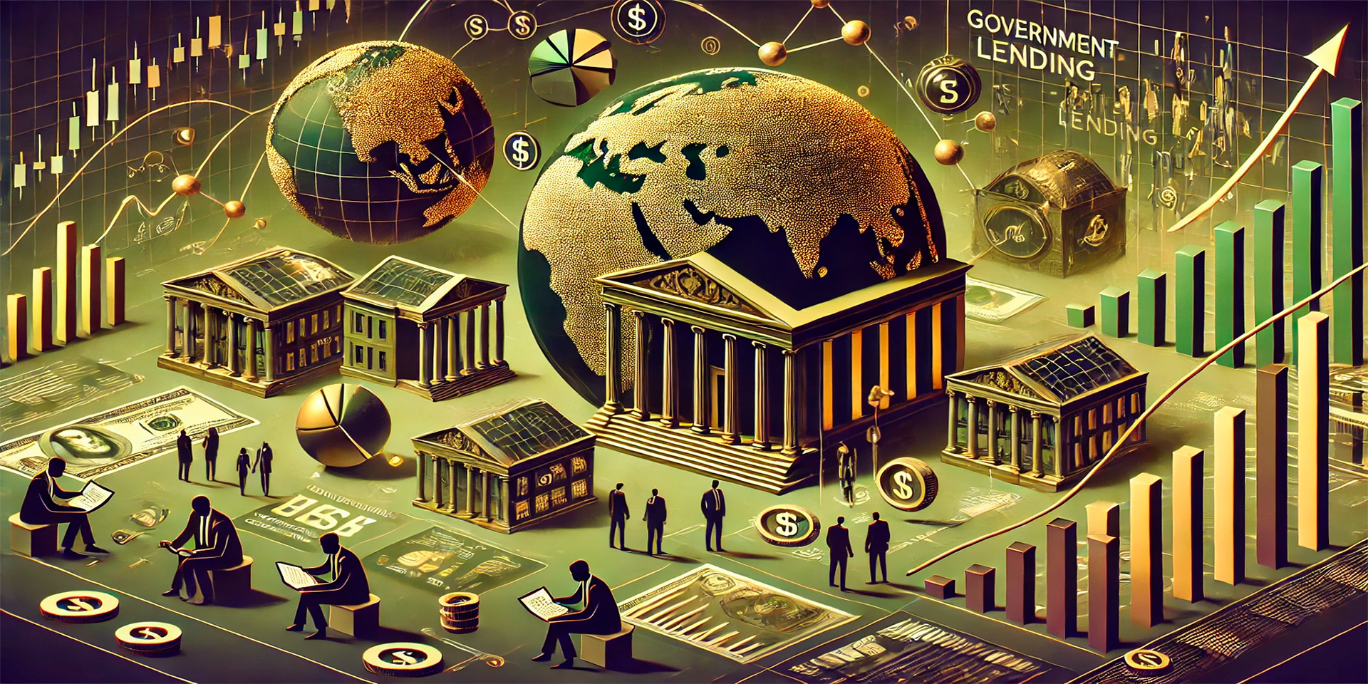 Government lending shapes